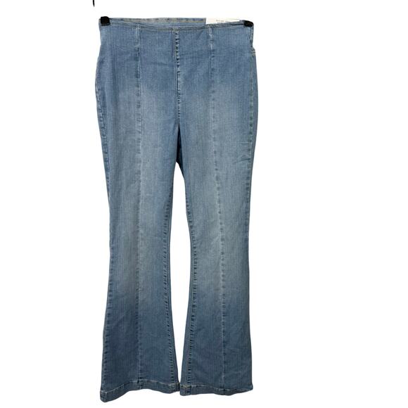 INC International Concepts Women’s Jeans sz 6 Pull On Flare  NEW #G616 - Picture 1 of 8